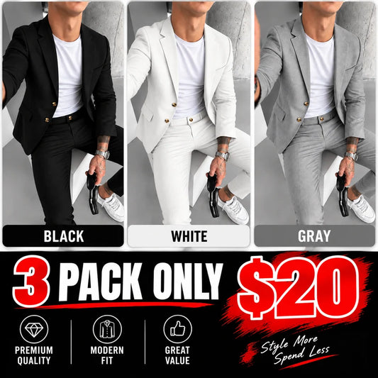 Limited-Time Offer-Men's Versatile Stretch Business Suit