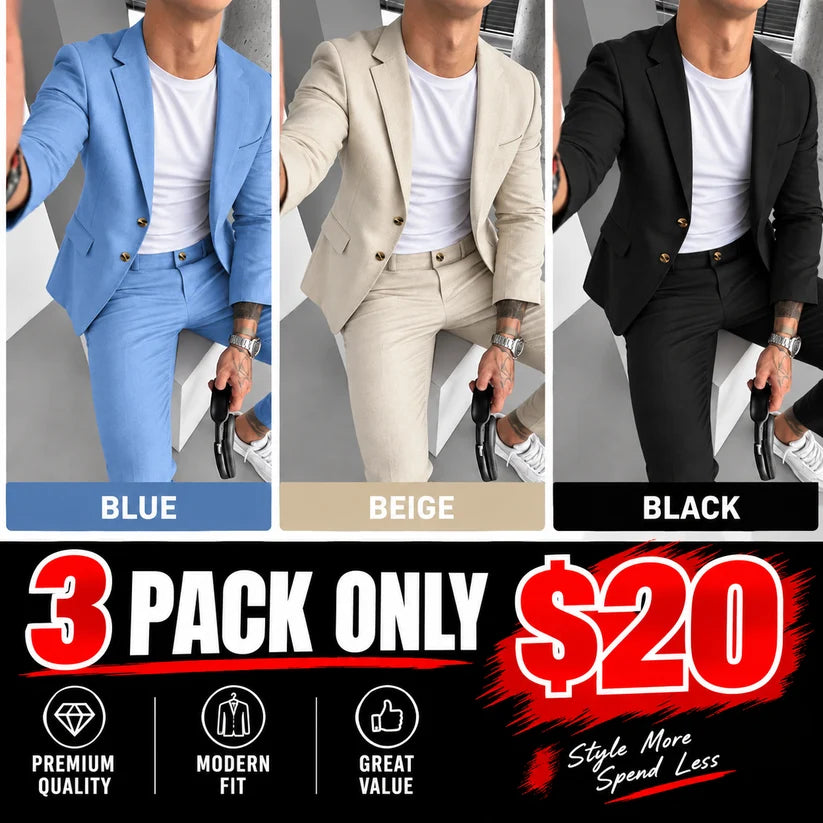 Limited-Time Offer-Men's Versatile Stretch Business Suit