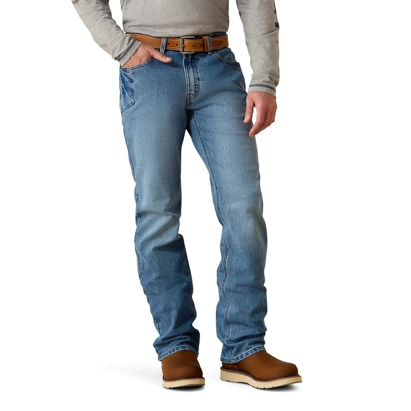 BESTSELLER | 6PCS $24.63 | Men's Relaxed Stretch Boot Cut Jeans