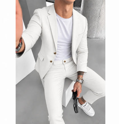 Limited-Time Offer-Men's Versatile Stretch Business Suit