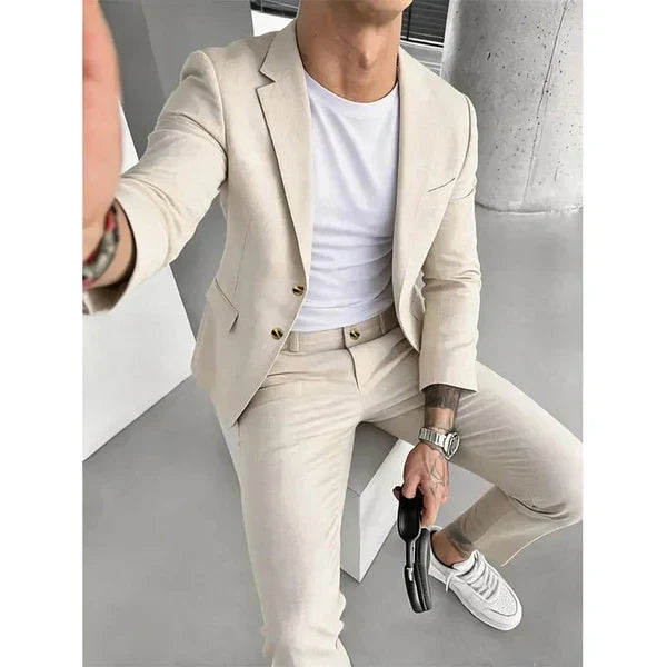 Limited-Time Offer-Men's Versatile Stretch Business Suit
