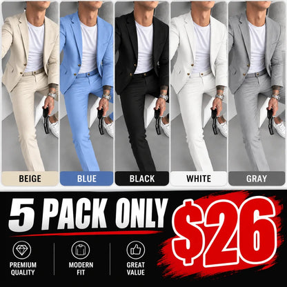 Limited-Time Offer-Men's Versatile Stretch Business Suit